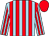 Light blue and red stripes, red cap (G Chesneaux N Littmoden)