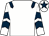 White, dark blue epaulets, chevrons on sleeves, white cap, dark blue star (Campbell-mizen & R L Baker)