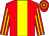 Red, yellow stripe, striped sleeves, hooped cap (Galileo Chrome Partnership)
